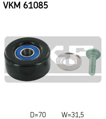 VKM 61085 SKF Обводний ролик1